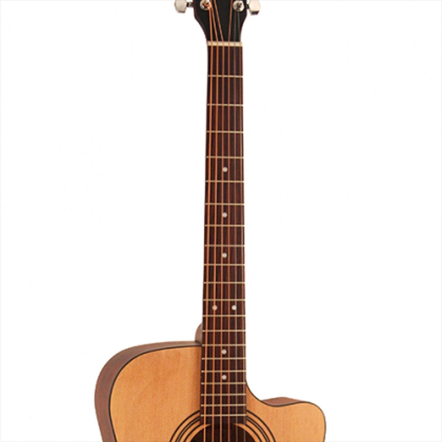 Cort AF500C OP Standard Series Cutaway Acoustic Guitar - Open Pore