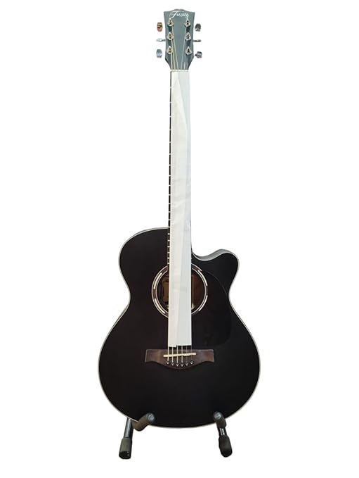 Trinity TNY-3900 BK Acoustic Guitar Linden Wood Rosewood Right Hand Orientation (Black)
