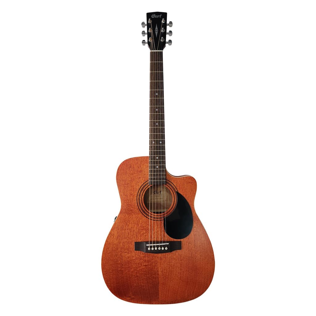 Cort AF500MCE OP Standard Series Electro-Acoustic Guitar - Open Pore