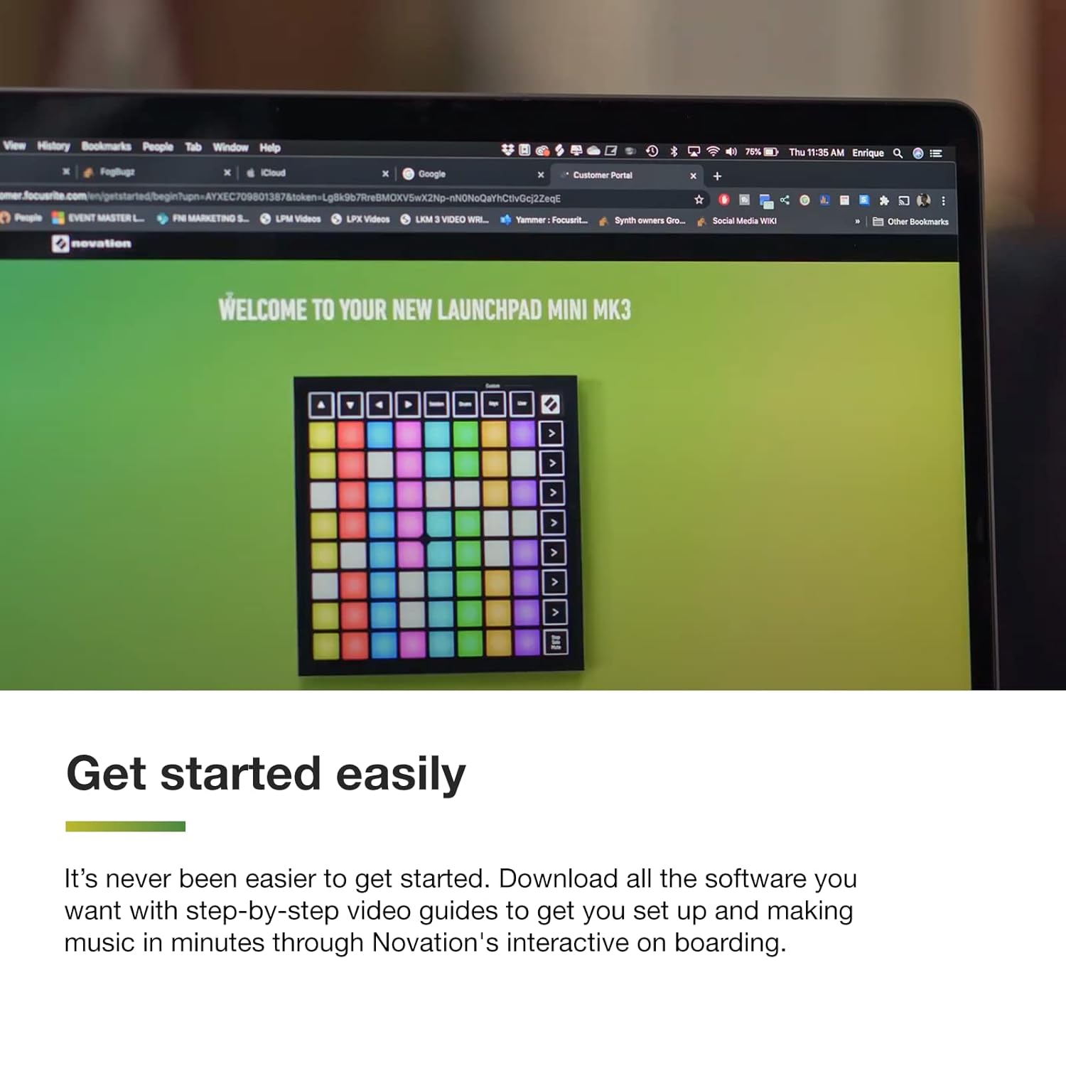 Novation Launchpad Mini MK3 Grid Controller