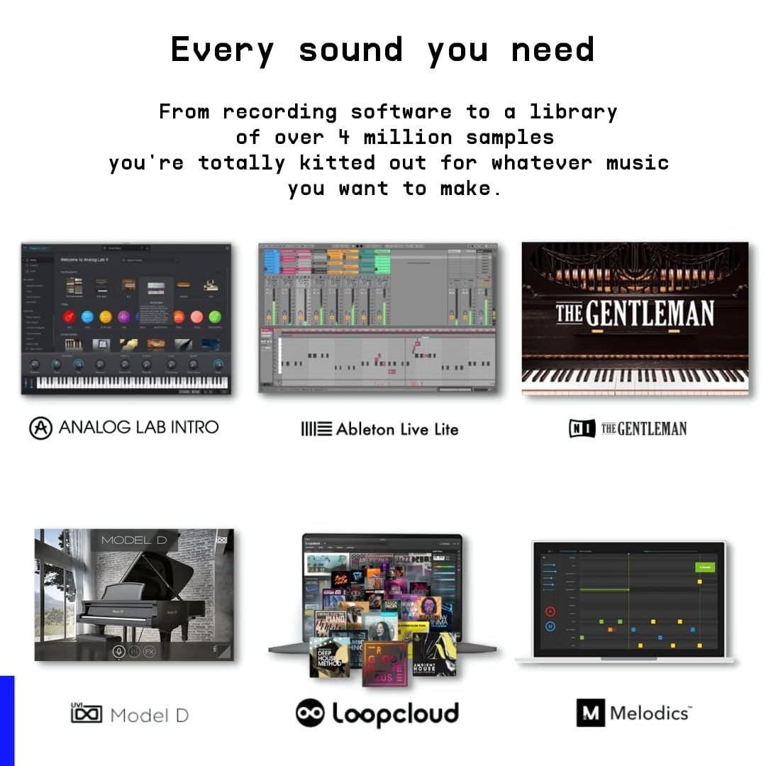 Arturia MiniLab 3 MIDI Keyboard Controller