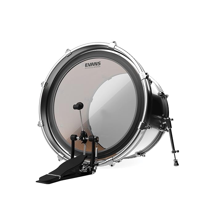 EMAD2 Clear Bass Drum Head 22''