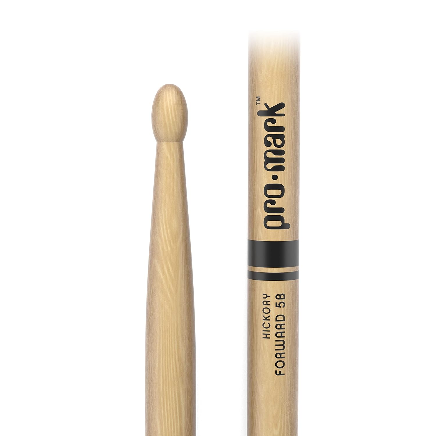 ProMark TX5BW American Hickory Single Pair Wood Tip Drum Sticks