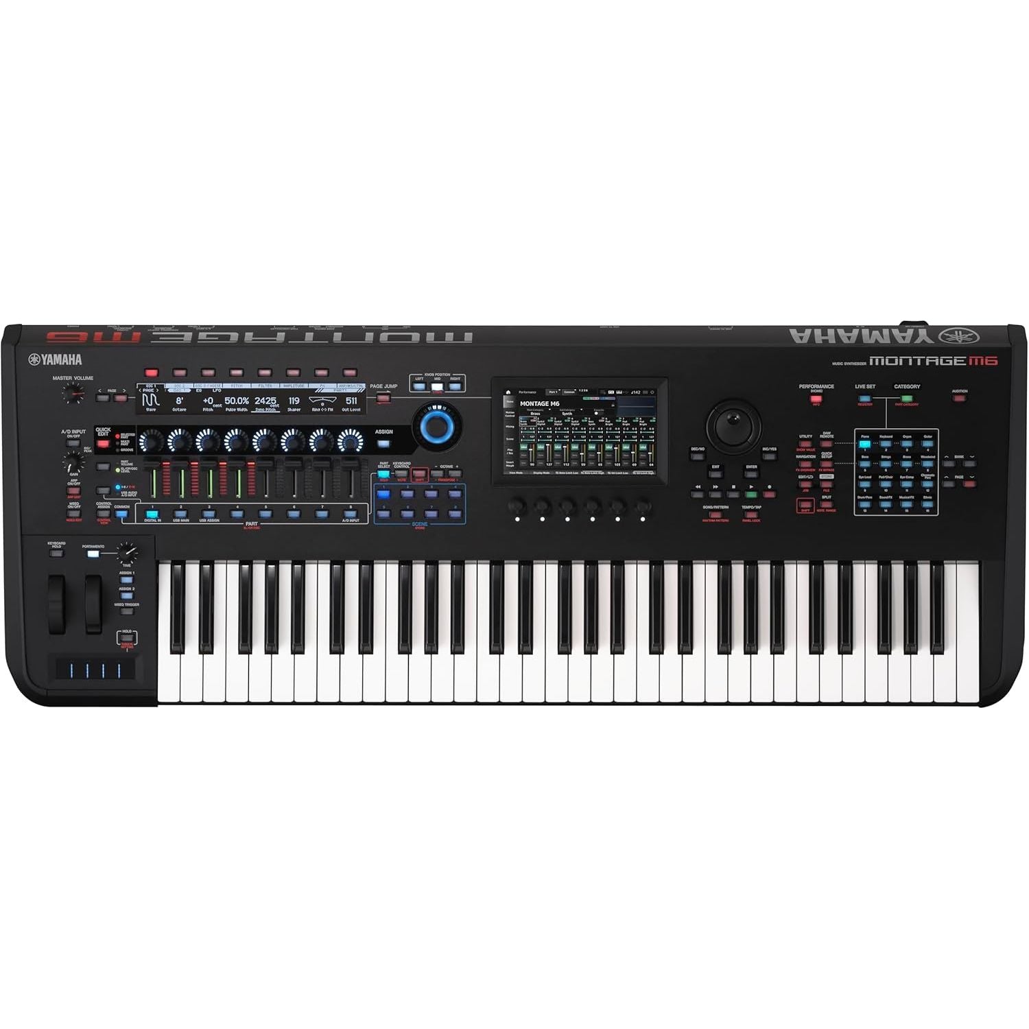 Yamaha Montage M6 61-key Flagship Synthesizer