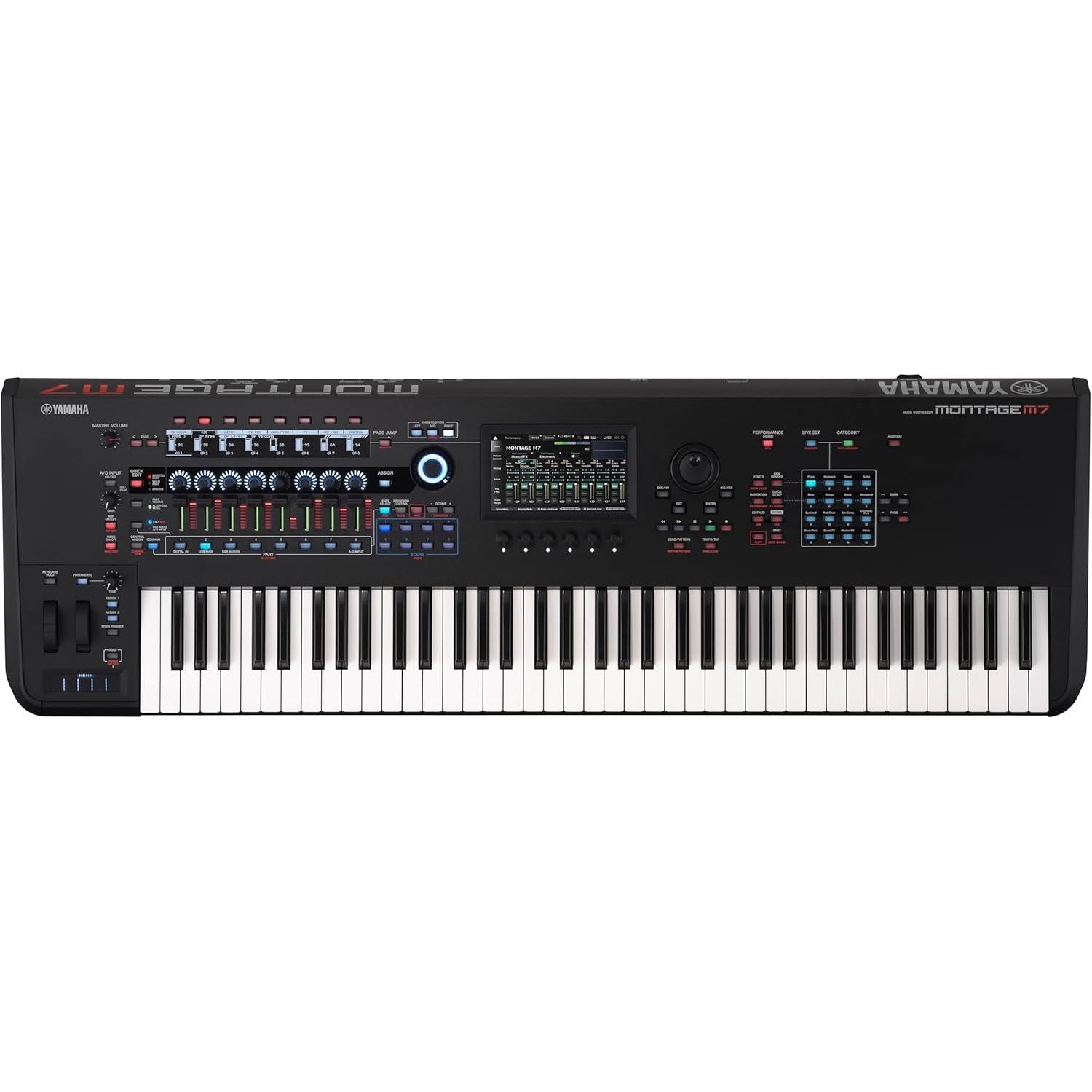 Yamaha Montage M7 76-key Flagship Synthesizer with FSX action