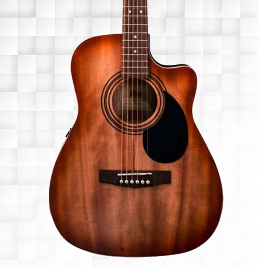 Cort AF500MCE OP Standard Series Electro-Acoustic Guitar - Open Pore