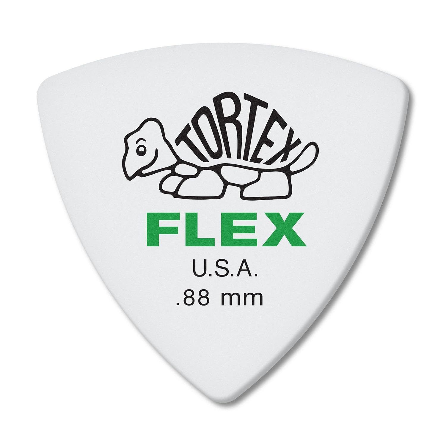 Jim Dunlop Guitar Pick Tortex Flex Triangle .88mm (6 PK)