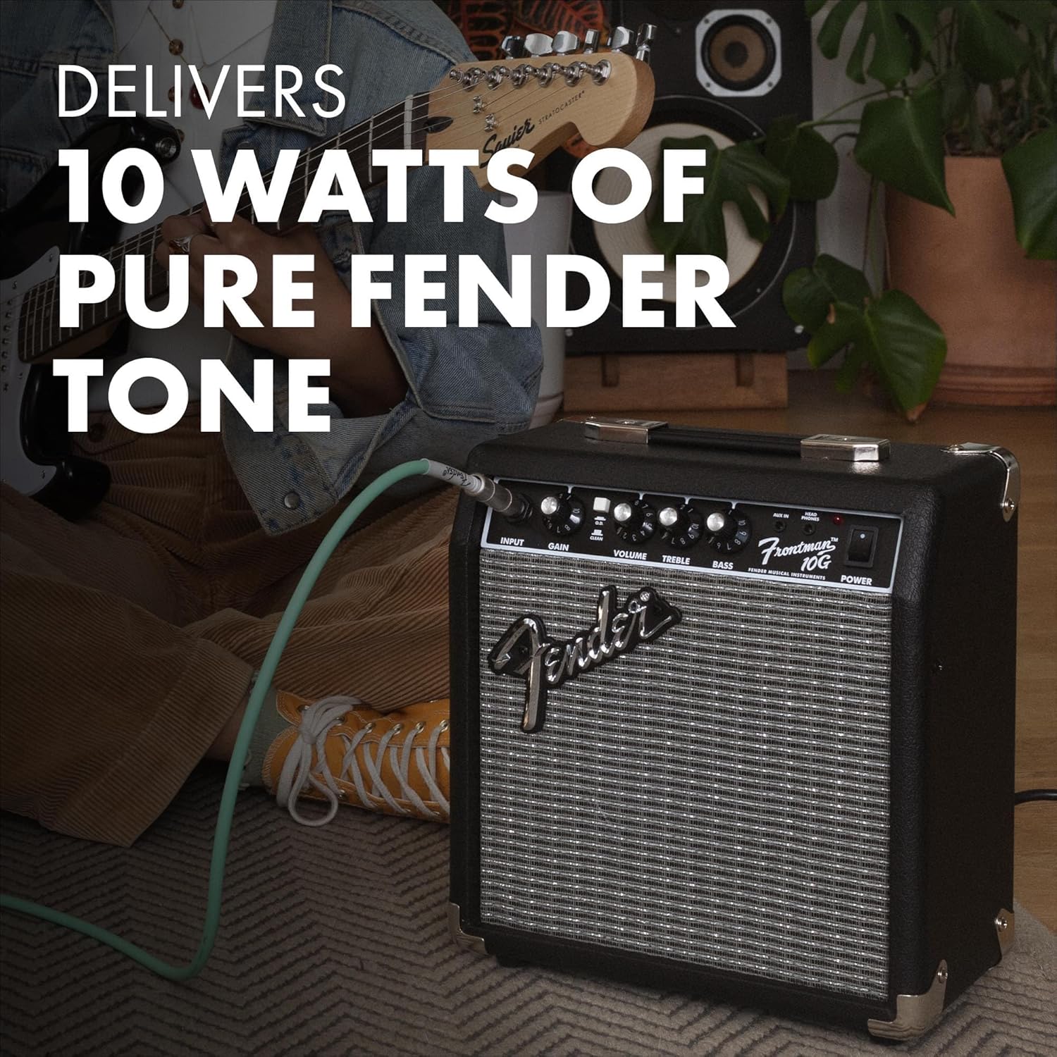 Fender Frontman 10G Guitar Amplifier, Black