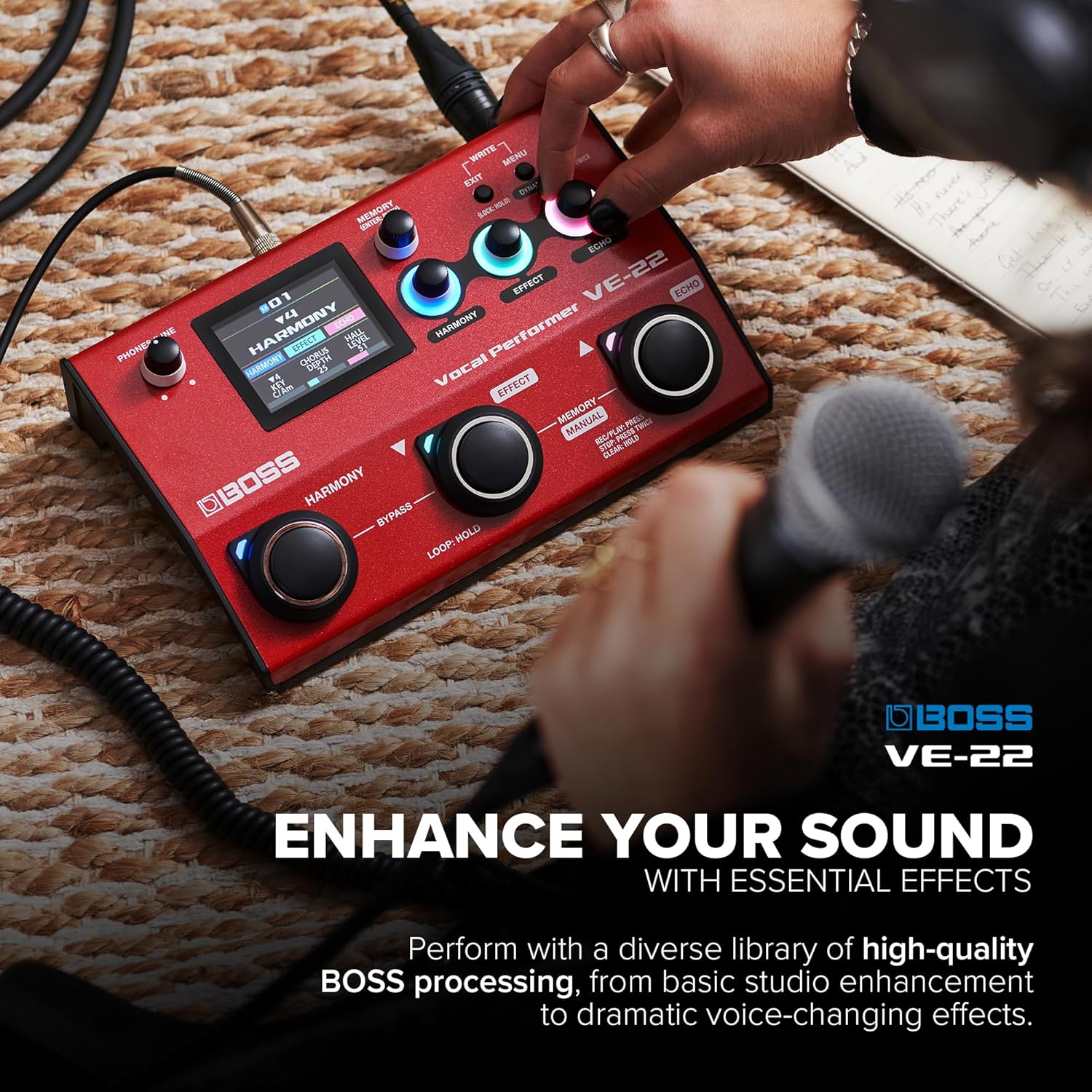 Boss VE-22 Vocal Performer Effects Processor – Vaadan