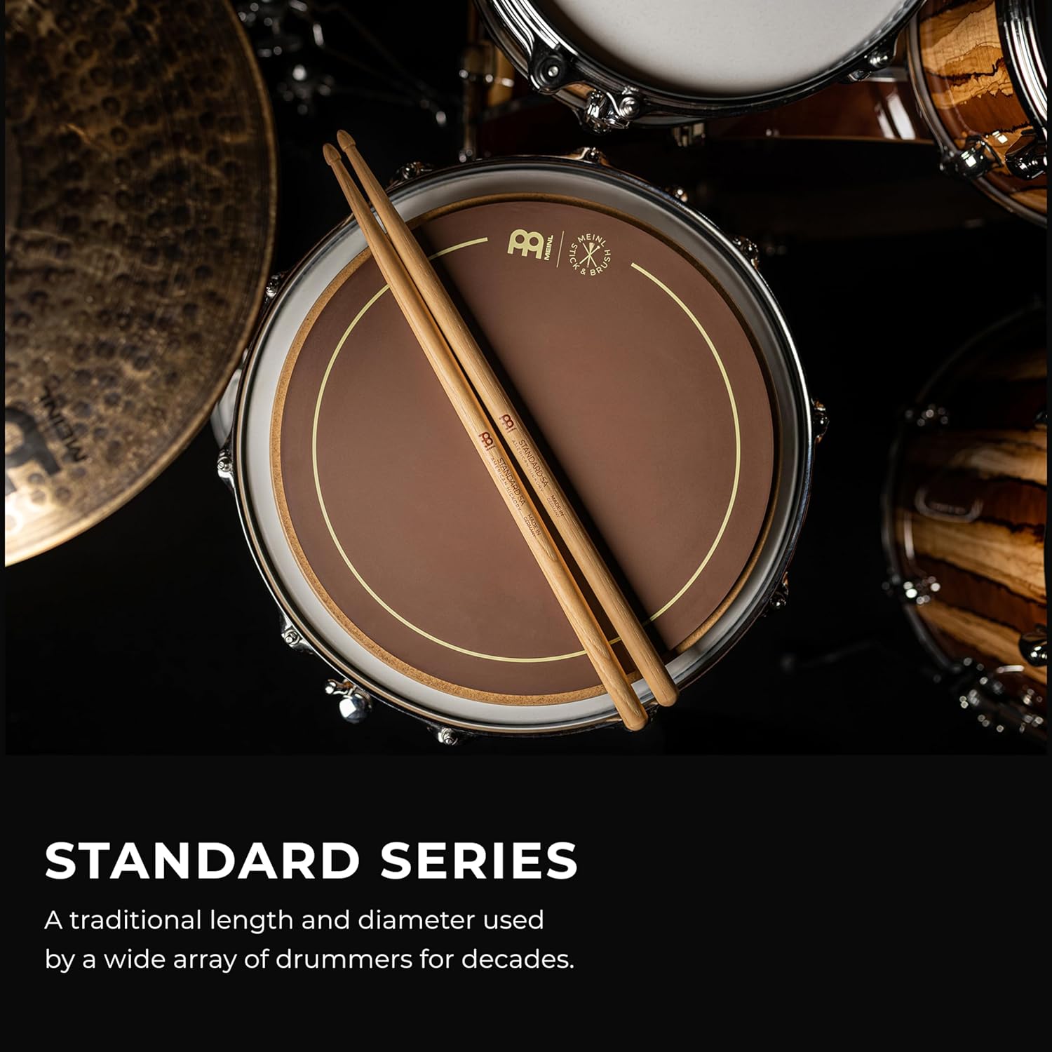 Meinl, Drumstick, Hickory, Acorn Tip -5A SB101