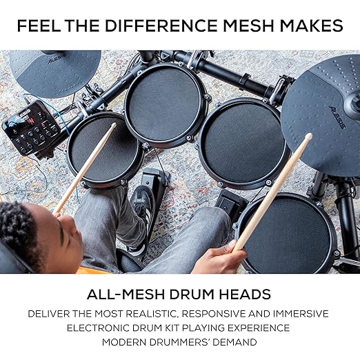 Alesis Turbo Mesh Kit Seven Piece All-Mesh Electronic Drum Kit