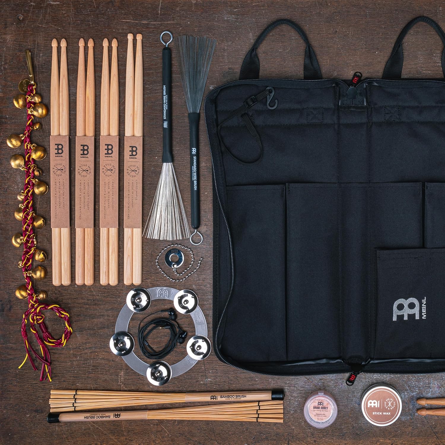 Meinl, Drumstick, Hickory, Acorn Tip -5A SB101