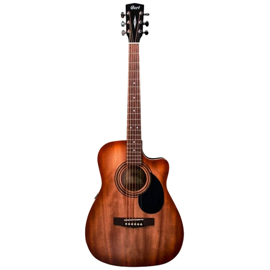 Cort AF500MCE OP Standard Series Electro-Acoustic Guitar - Open Pore