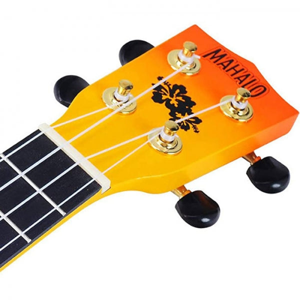 Mahalo MD1HAORB Designer Series Soprano Ukulele - Orange Burst