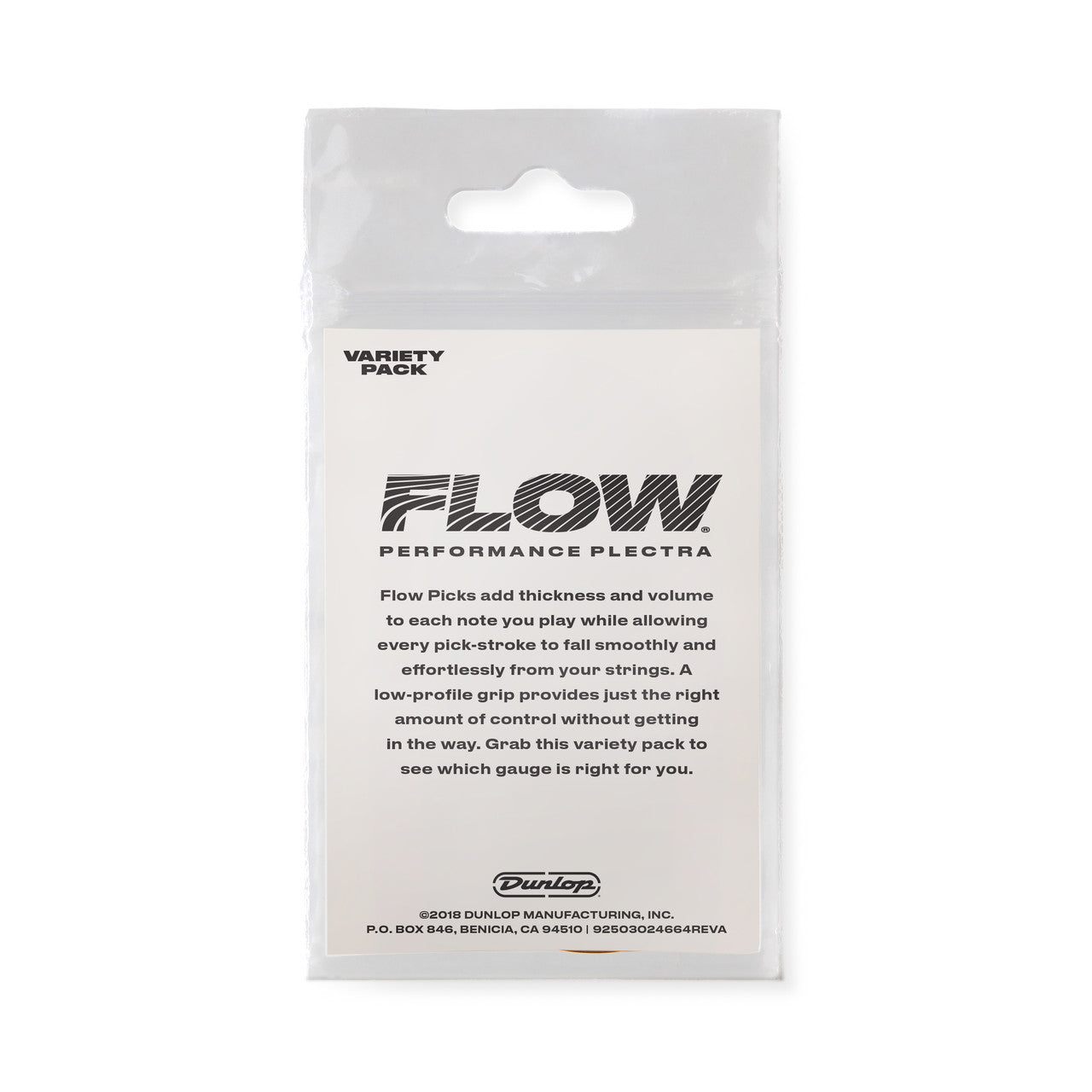 Dunlop PVP 114 Picks Variety Flow Pack (8 Pack)
