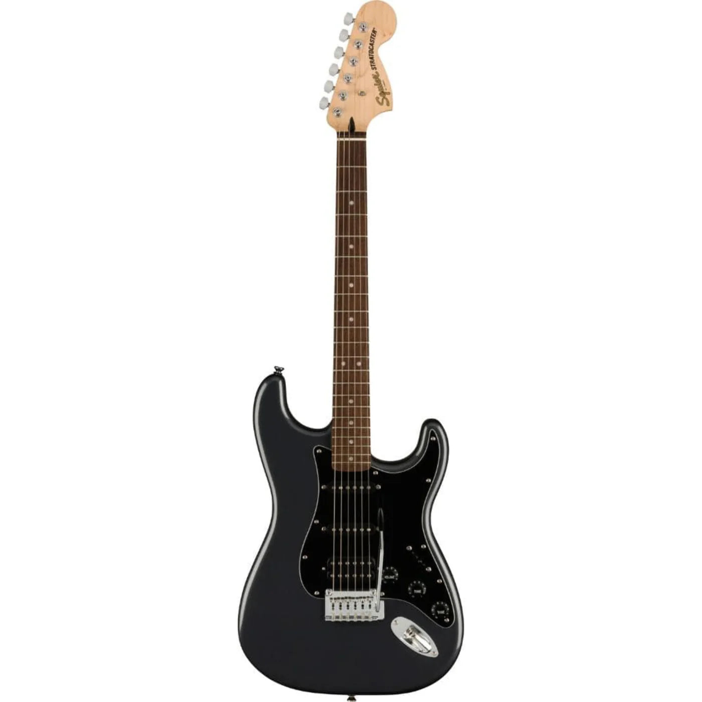 Fender Affinity Series Stratocaster HSS Pack 6 String Electric Guitar - Charcoal Frost Metallic