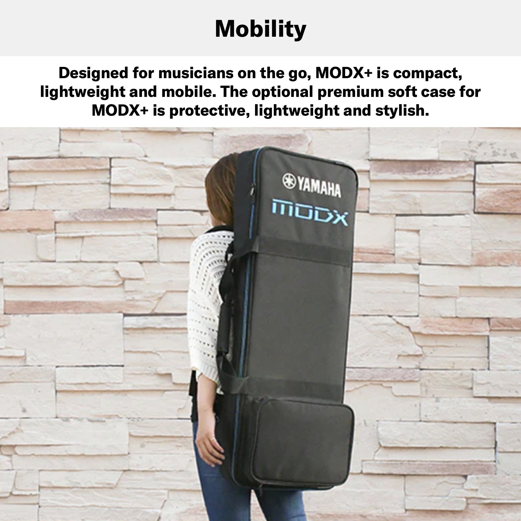 Yamaha MODX7+ Synthesizer With 76 Keys