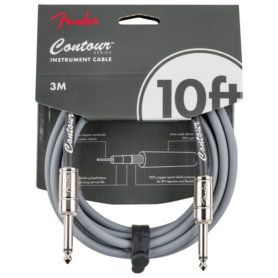 Fender Contour Instrument Cable 10 feet