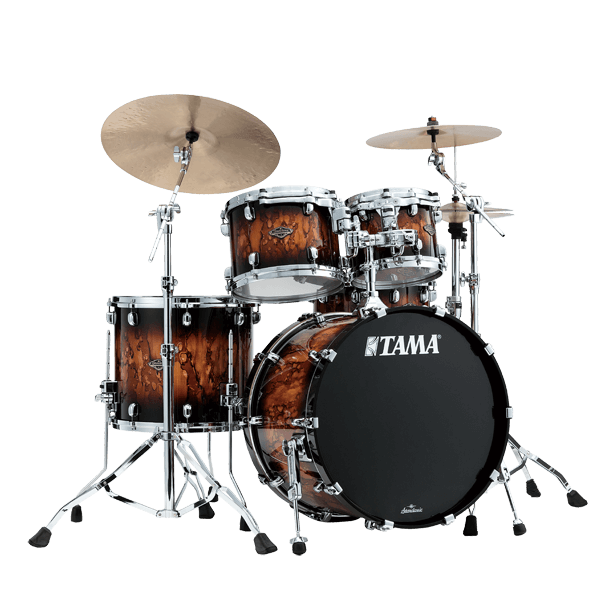 Tama Starclassic Walnut/Birch WBSS52RZS-MBR + WBSS55MBR 6-Piece Acoustic Drum Shell Pack